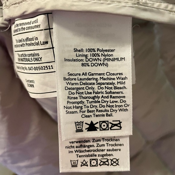 Eddie Bauer Packable Down Puffer Hooded Jacket Gray Size Medium - Picture 2 of 6